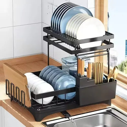 Escurridor de Plato Acero Inoxidable